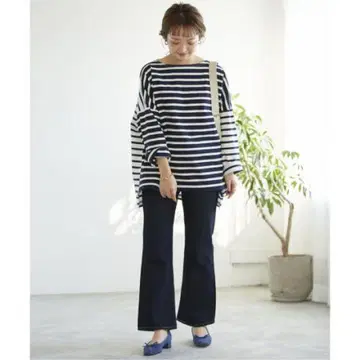 SLOBE IENA 데라베 클레이지 보더 풀오버