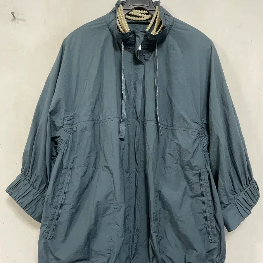 N6765 바스락~셔링 바람막이 자켓
