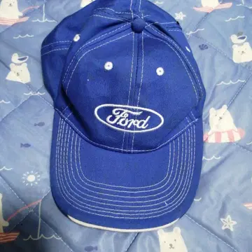 Ford 캡 블루 자수 로고