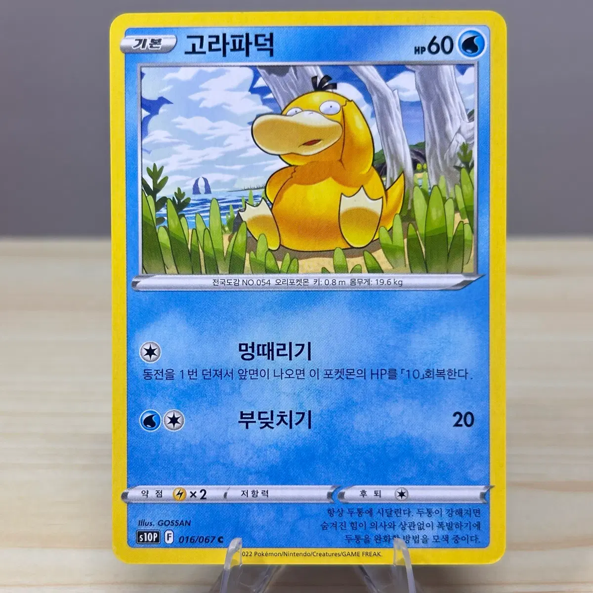 [포켓몬카드] 고라파덕 s10P 016/067 C