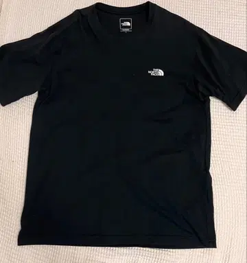 THE NORTH FACE 티셔츠 블랙 꽃무늬 백프린트