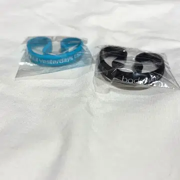 백 넘버 캡슐 토이 러버 밴드 2개 세트