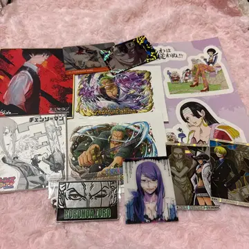 ONE PIECE 체인소 맨 도쿄구울 굿즈 모음