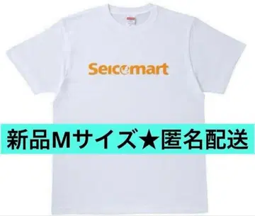 M 새상품 세이코마트 오리지널 T셔츠 (반팔) 로고 화이트 세이코마트