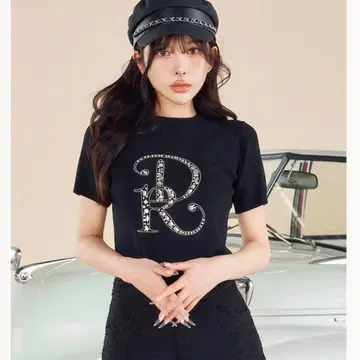 다리치 비쥬 DR 니트탑 블랙