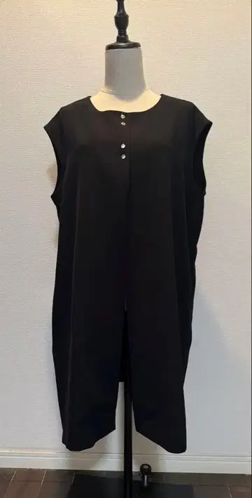 택 포함 새상품 SUMi STYLE 스미스타일 롱베스트 블랙