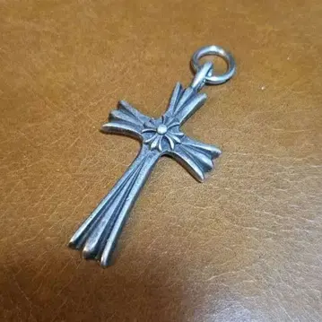Silver925 크로스 목걸이 탑 CH 크로스