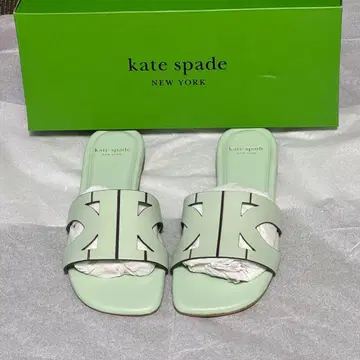 Kate Spade DUO SLIDE 샌들 파스텔 그린