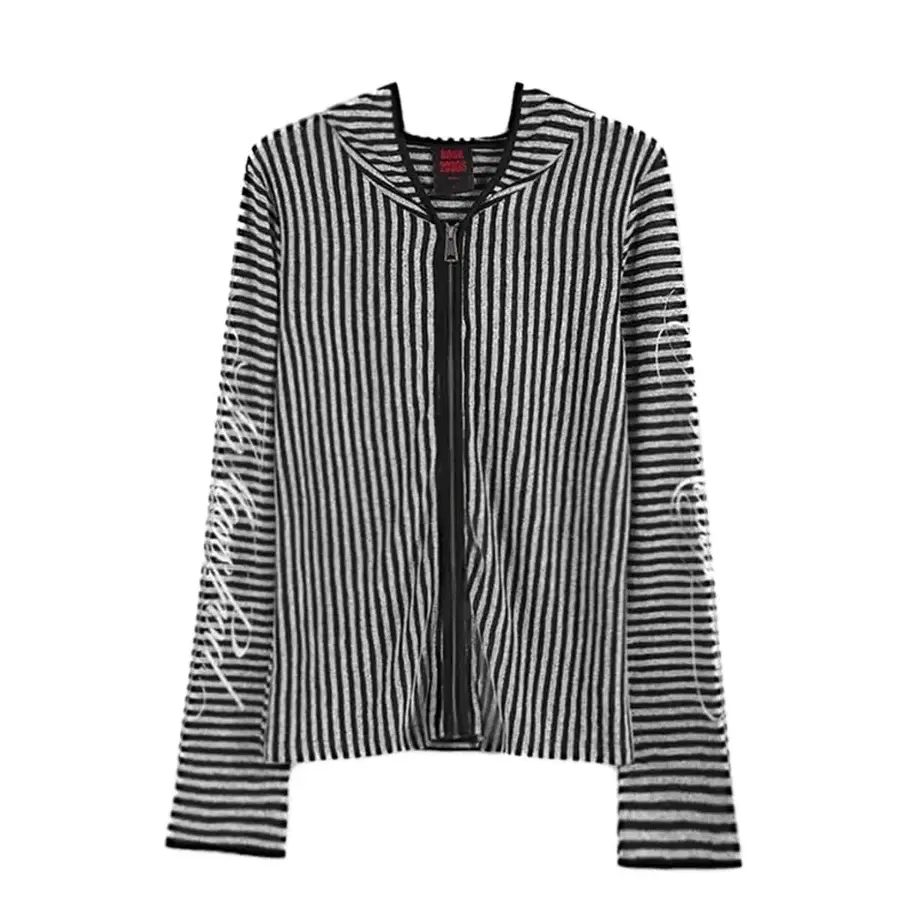 비엑세스 no E mosen Retro Slim Hood Cardigan M 2사이즈 남성 가디건 급처
