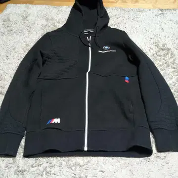 BMW Motorsport 집업 후드티 블랙