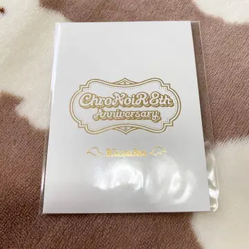 ChroNoiR 8th 쿠츠하 프로듀스 굿즈 거치대 포함 폴라로이드 카드