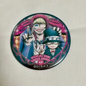 [레어] ONE PIECE 코라손&로우 캔뱃지 무기와라 스토어 한정판
