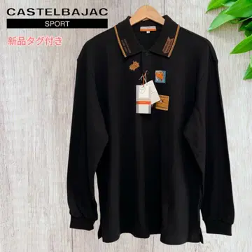 택 포함 새상품 [ CASTELBAJAC SPORT ] 긴팔 피케 셔츠 4 LL