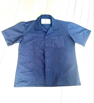 미군 실물 Medical Smock 반팔 셔츠 블랙 M