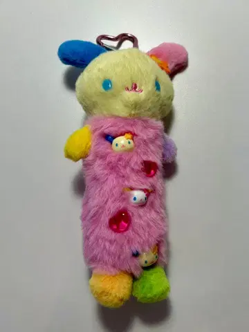 산리오 두근두근 팝 비즈 시리즈 우사하나 립 파우치 참