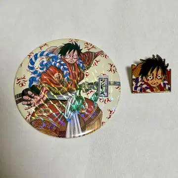 ONE PIECE 슈퍼 가부키 II 몽키 D 루피 캔뱃지, 핀즈