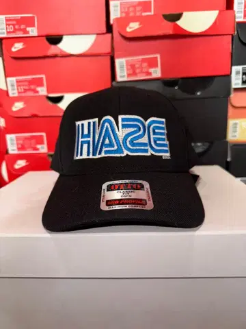 [미사용 새상품] HAZE 야구 모자 블랙 OTTO 바디