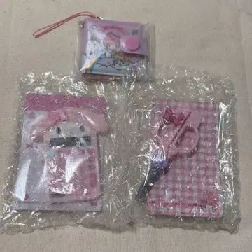 마이멜로디 문구형 마그넷 지갑풍 미니 거울