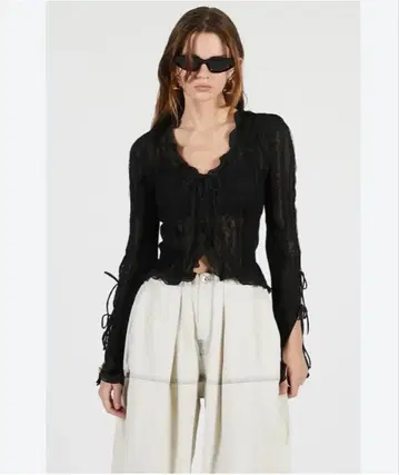 PRANK PROJECT Sheer Dot Slim Shirt
