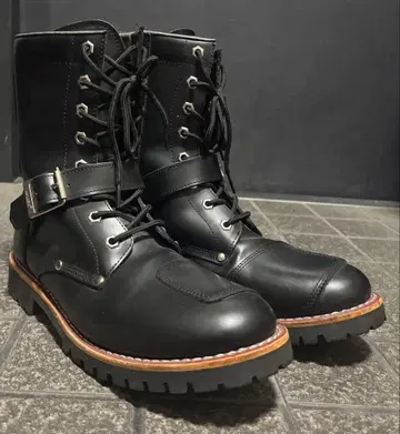 AVIREX YAMATO 엔지니어 부츠 블랙 27.5cm