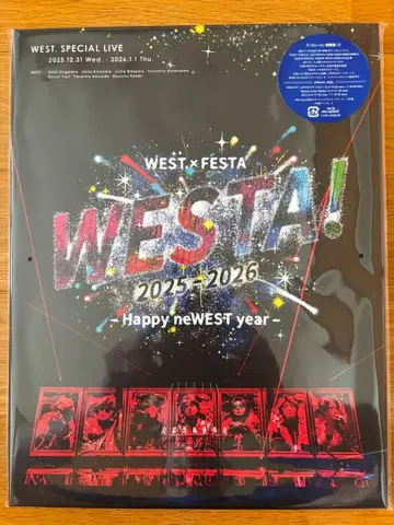 WEST. WESTA! SPECIAL LIVE 초회한정판 Blu-ray