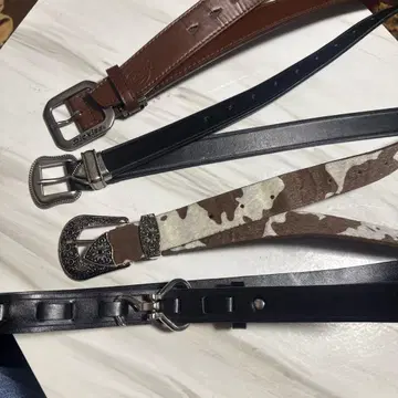 남성용 벨트 4개 묶음 판매