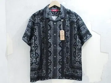 새상품 HIDE AND SEEK Bandana Shirt 반다나 셔츠