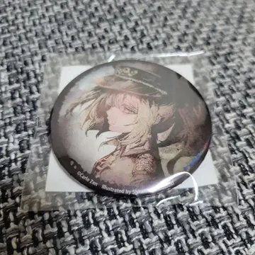제비뽑기당 소녀전기 온라인 복권 E상 홀로그램 캔뱃지 타냐