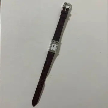 반클 파사드 짙은 빨간색 가죽 벨트