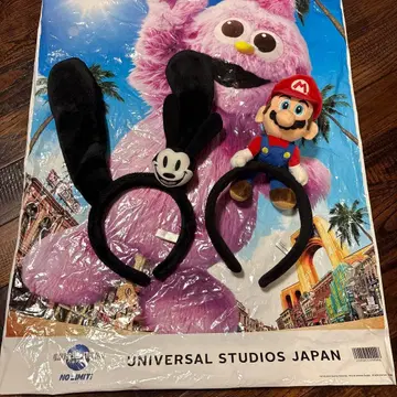 USJ 마리오 & 디즈니 오즈왈드 머리띠 2세트