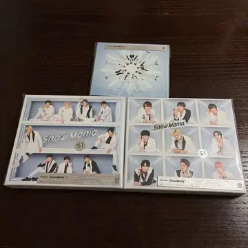 Snow Man Snow Mania S1 앨범 3형태 세트