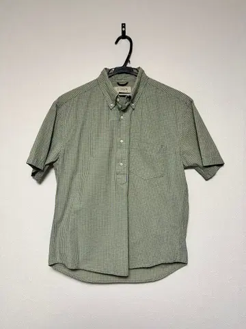 J.CREW 깅엄 체크 반팔 셔츠