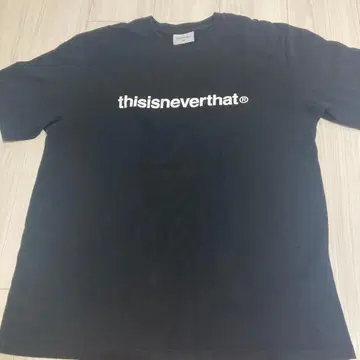 thisisneverthat 티셔츠 블랙 가격 인하 가능