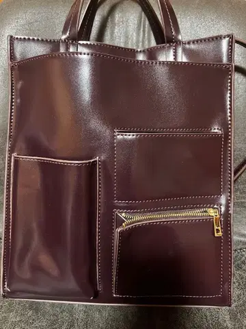 LOWRYSFARM 숄더백 다크 브라운