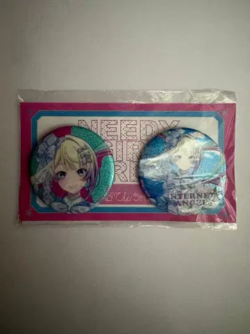 즉시 결제 NEEDY GIRL OVERDOSE 캔뱃지 2개 세트 마린 타워