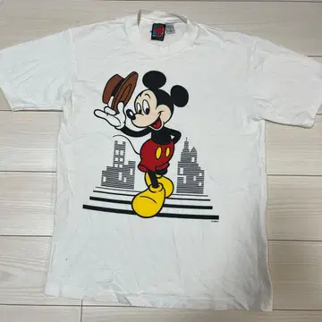 MICKEY UNLIMITED 미키마우스 티셔츠 화이트 M