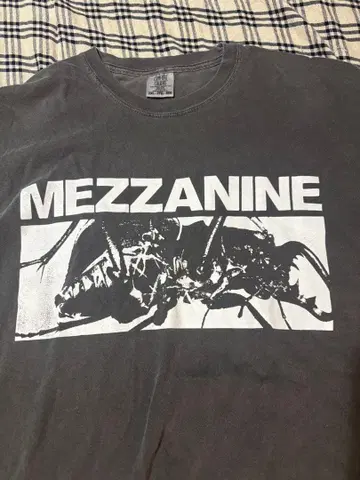 MASSIVE ATTACK MEZZANINE 셔츠 2XL 그레이
