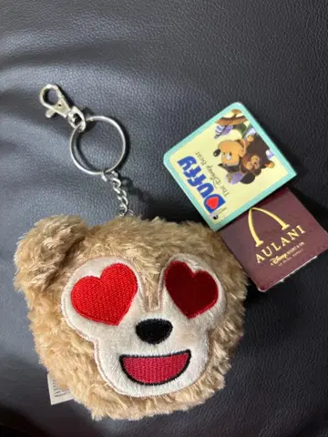 AulaniDisney 더피 키링 봉제 인형