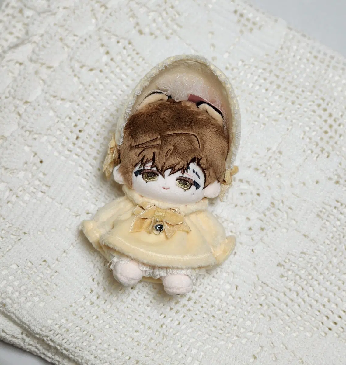 커스타드 은방울꽃 10cm 솜인형옷