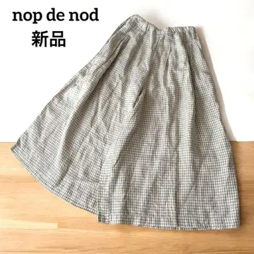 새상품 nop de nod 노프드노트 린넨 가우초 팬츠 와이드 팬츠