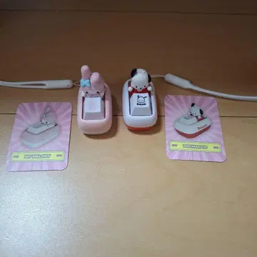 산리오 키캡 피규어 마이멜로디 포차코 2종