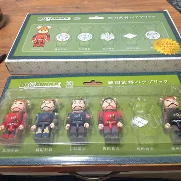 BE@RBRICK 전국 무장 베어브릭 5체 세트