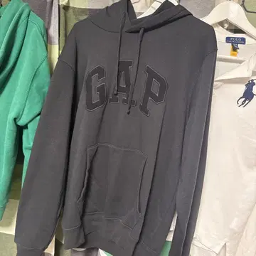 GAP 후드티 짧은 기장 블랙 S drip
