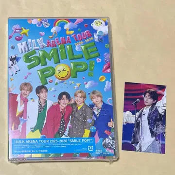 M!LK [ SMILE POP! ] 일반ver Blu-ray, 트레이딩 카드