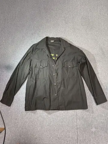 ALPHA INDUSTRIES 베트남 자켓 밀리터리 셔츠 블랙 M