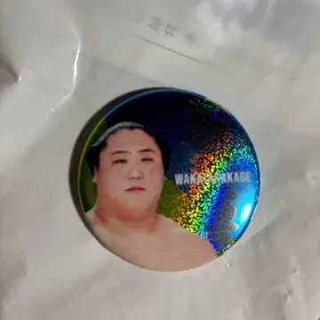 스모 가챠 홀로그램 캔뱃지 와카타카게 나고야 장소 아라시오베야 세키와케