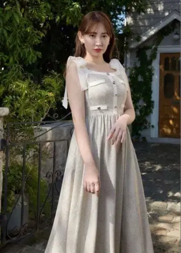 Herlipto Verona Tweed Long Dress