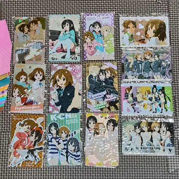 K-ON! 케이온! 캐릭터 메탈 플레이트 미개봉 13장 세트