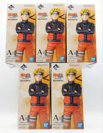 5체 세트 제일복권 NARUTO A상 나루토 종합 피규어
