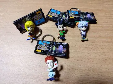 HUNTER x HUNTER 피규어 키링 4종 세트